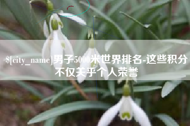 乌鲁木齐男子5000米世界排名-这些积分不仅关乎个人荣誉