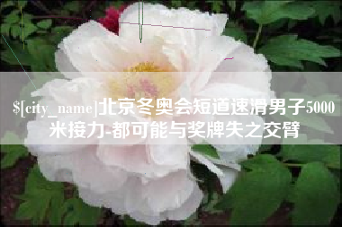 乌鲁木齐北京冬奥会短道速滑男子5000米接力-都可能与奖牌失之交臂