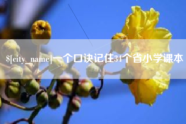 乌鲁木齐一个口诀记住34个省小学课本