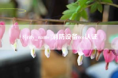 乌鲁木齐消防设备ccc认证