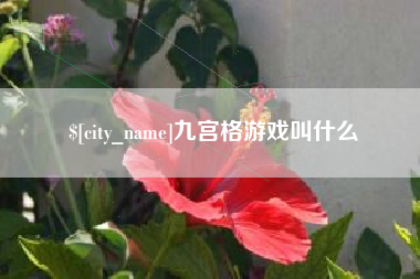 乌鲁木齐九宫格游戏叫什么