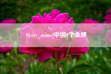 乌鲁木齐中国9个金牌