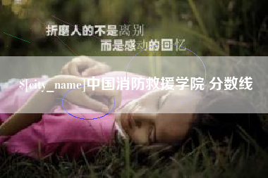 乌鲁木齐中国消防救援学院 分数线