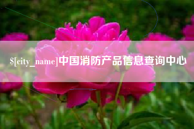 乌鲁木齐中国消防产品信息查询中心