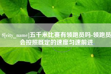 乌鲁木齐五千米比赛有领跑员吗-领跑员会按照既定的速度匀速前进