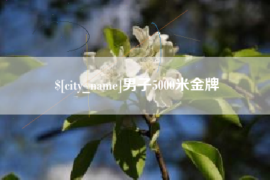 乌鲁木齐男子5000米金牌