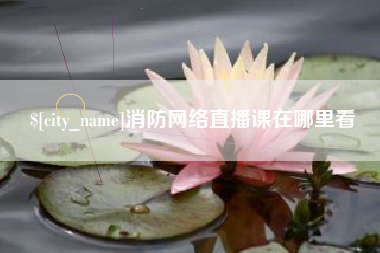 乌鲁木齐消防网络直播课在哪里看